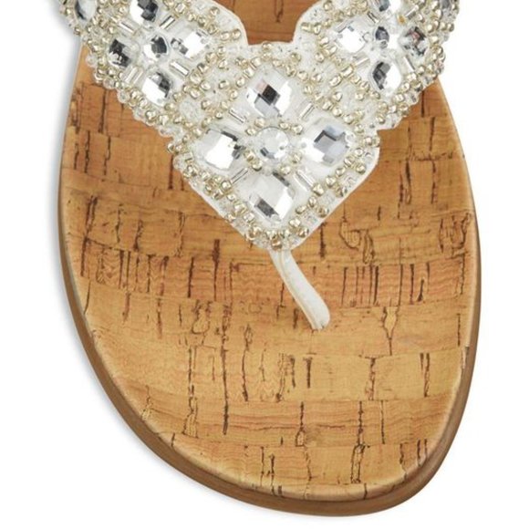 Kenneth Cole REACTION Women's Glam-athon Thong San - Picture 4 of 5